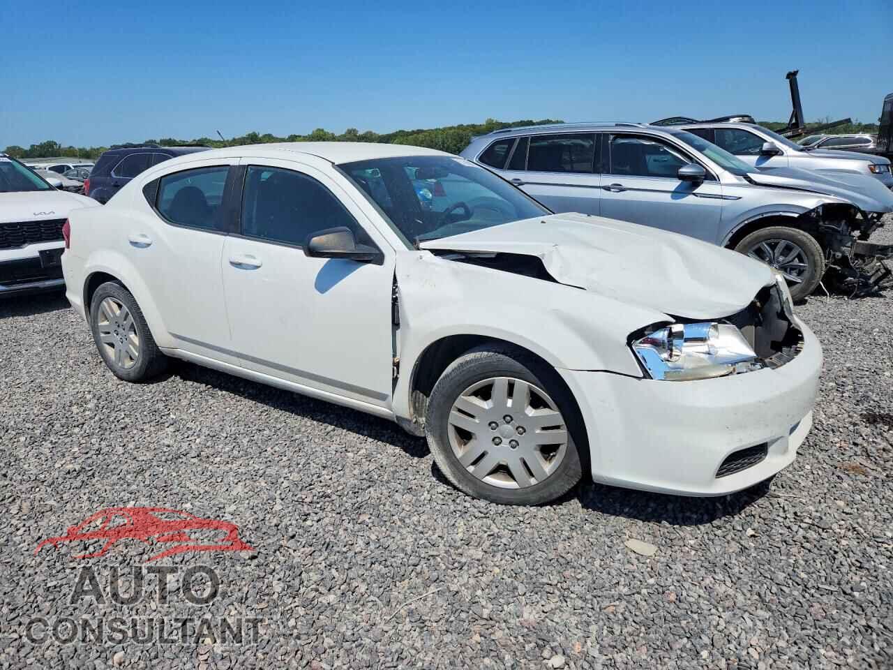 DODGE AVENGER 2013 - 1C3CDZAB7DN646476