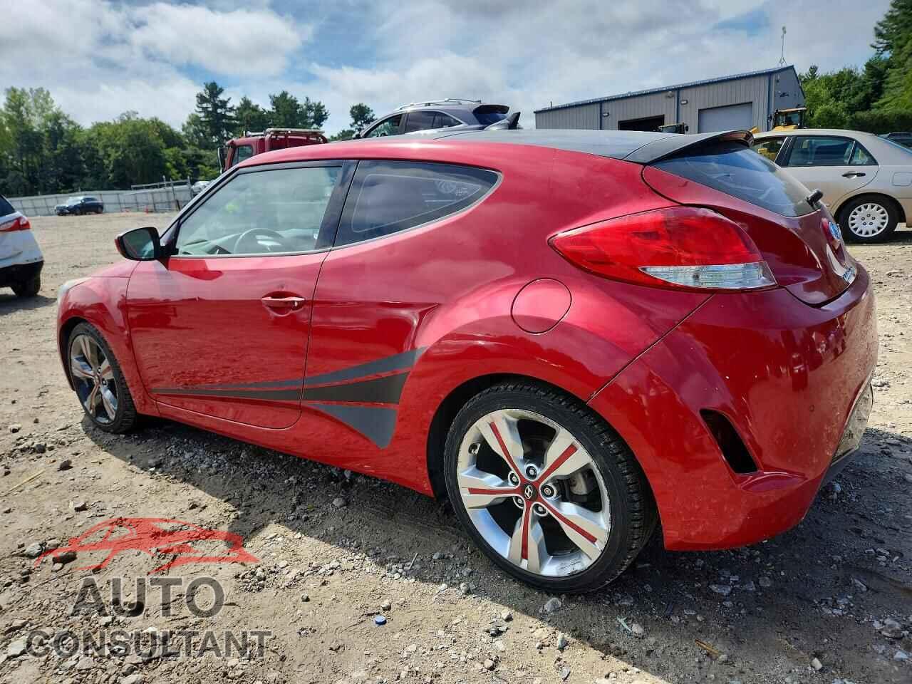 HYUNDAI VELOSTER 2013 - KMHTC6AD6DU110165