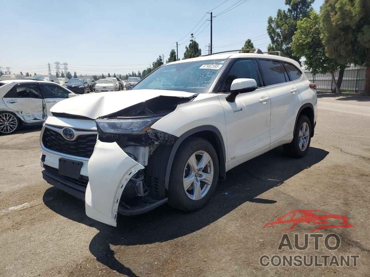 TOYOTA HIGHLANDER 2020 - 5TDBBRCH2LS503510