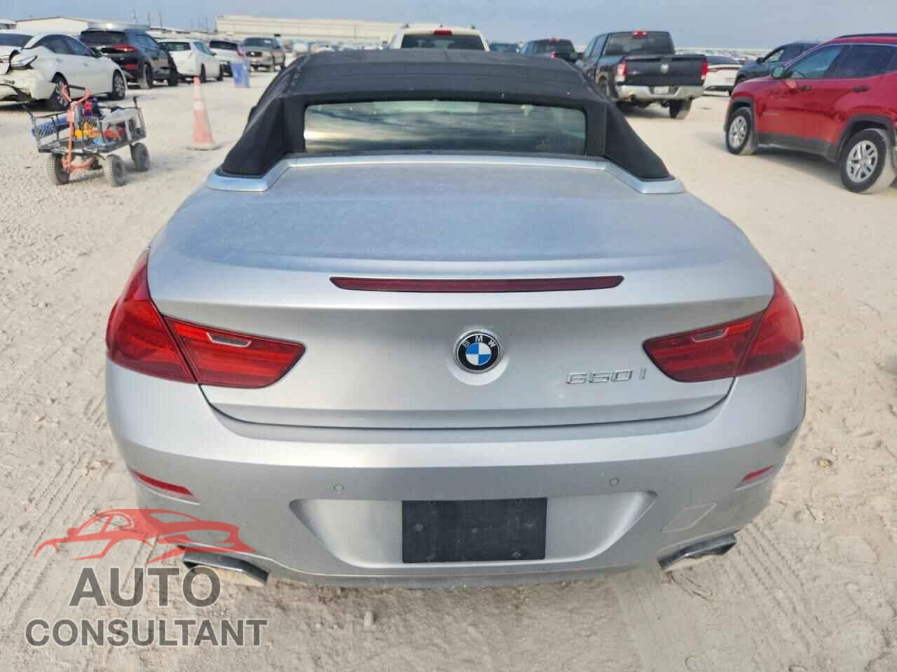 BMW 6 SERIES 2012 - WBALZ3C59CDL72393