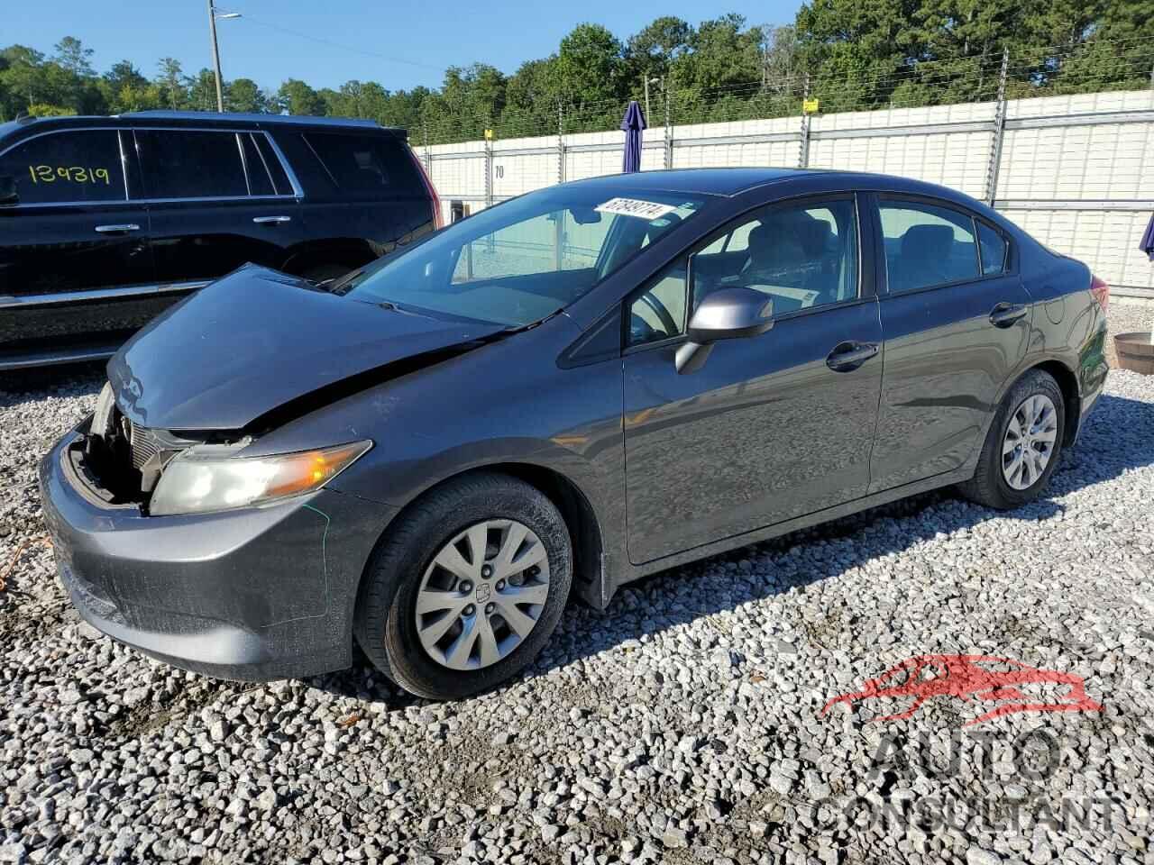 HONDA CIVIC 2012 - 2HGFB2F5XCH303145