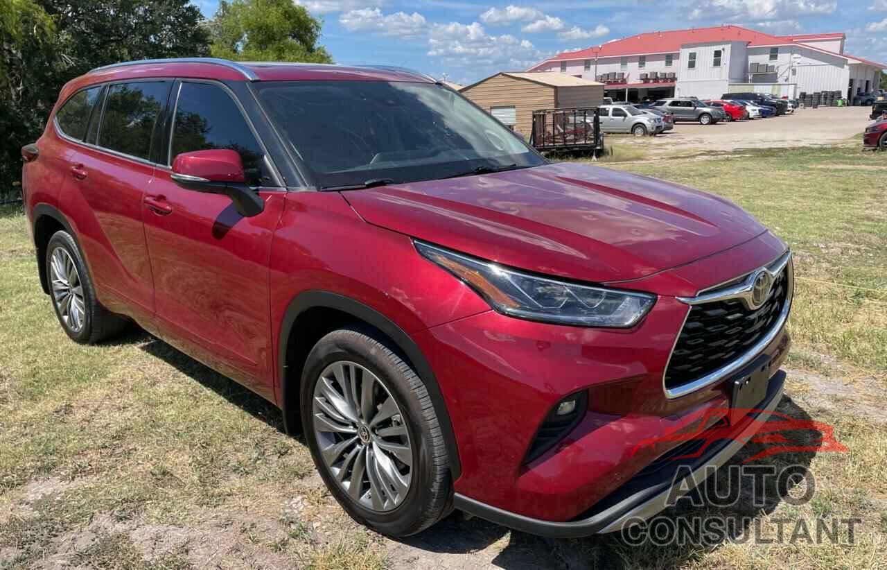 TOYOTA HIGHLANDER 2021 - 5TDFZRBH6MS096209