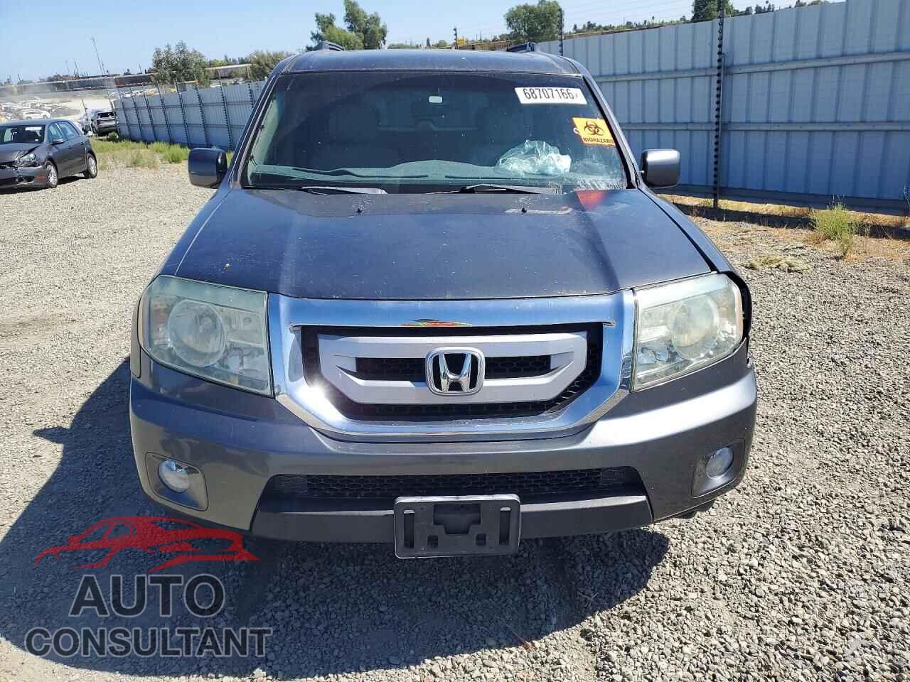 HONDA PILOT 2011 - 5FNYF4H58BB034006