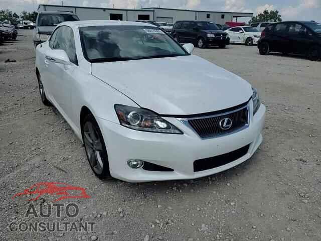 LEXUS IS 2012 - JTHFE2C23C2508393