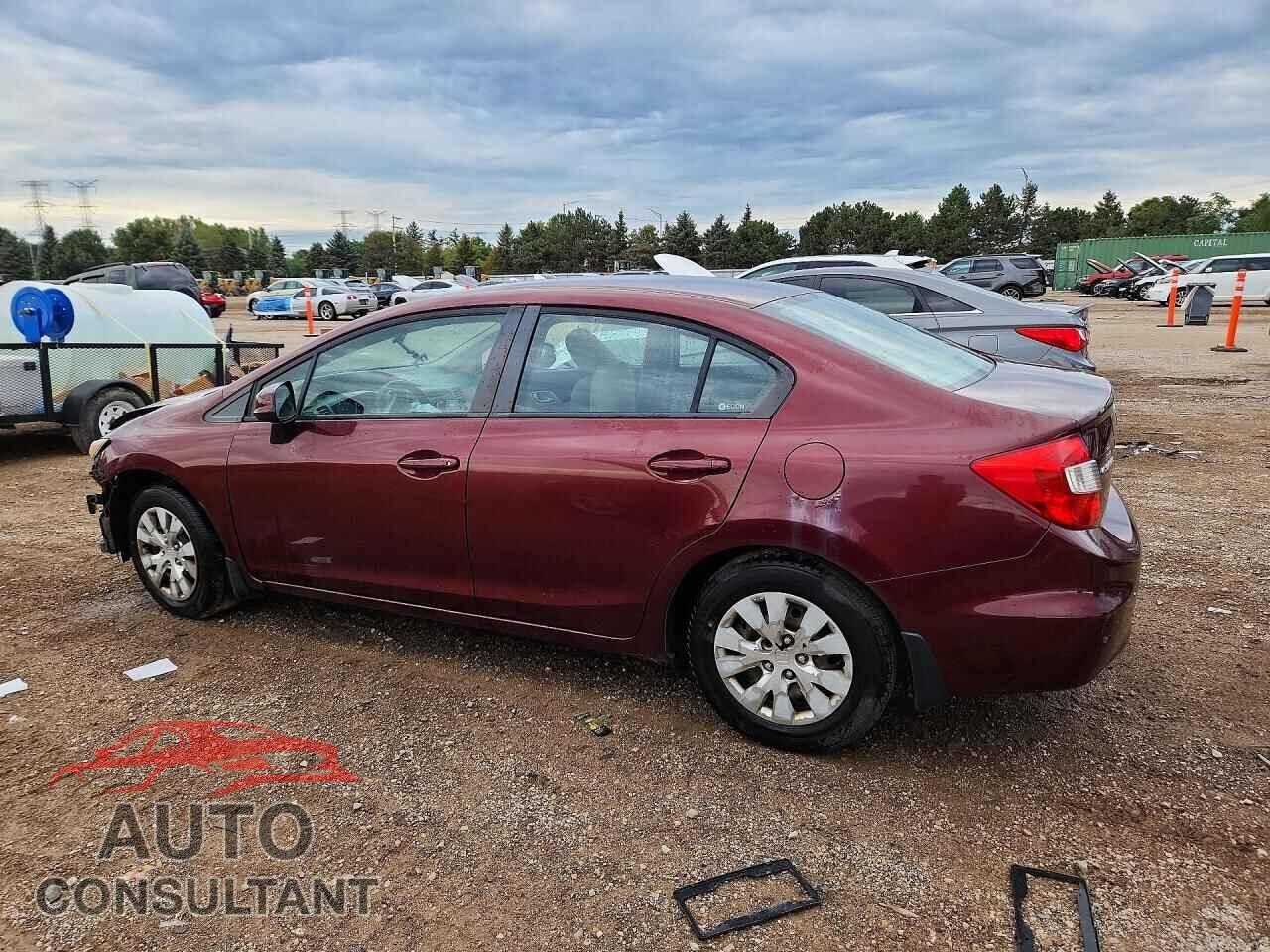 HONDA CIVIC 2012 - 19XFB2F58CE034735