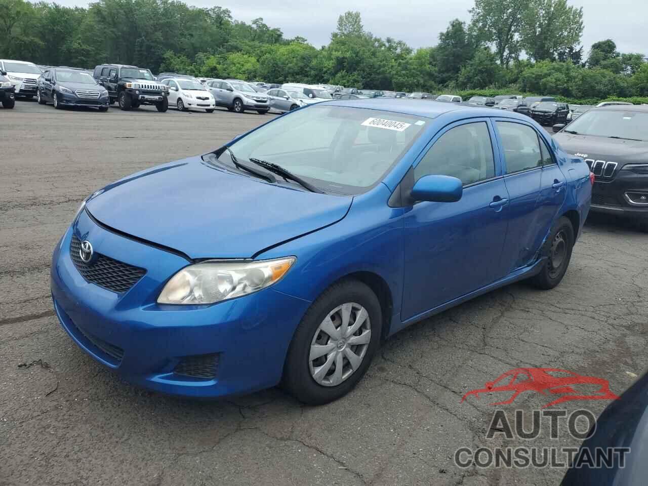 TOYOTA COROLLA 2009 - 2T1BU40E19C117556