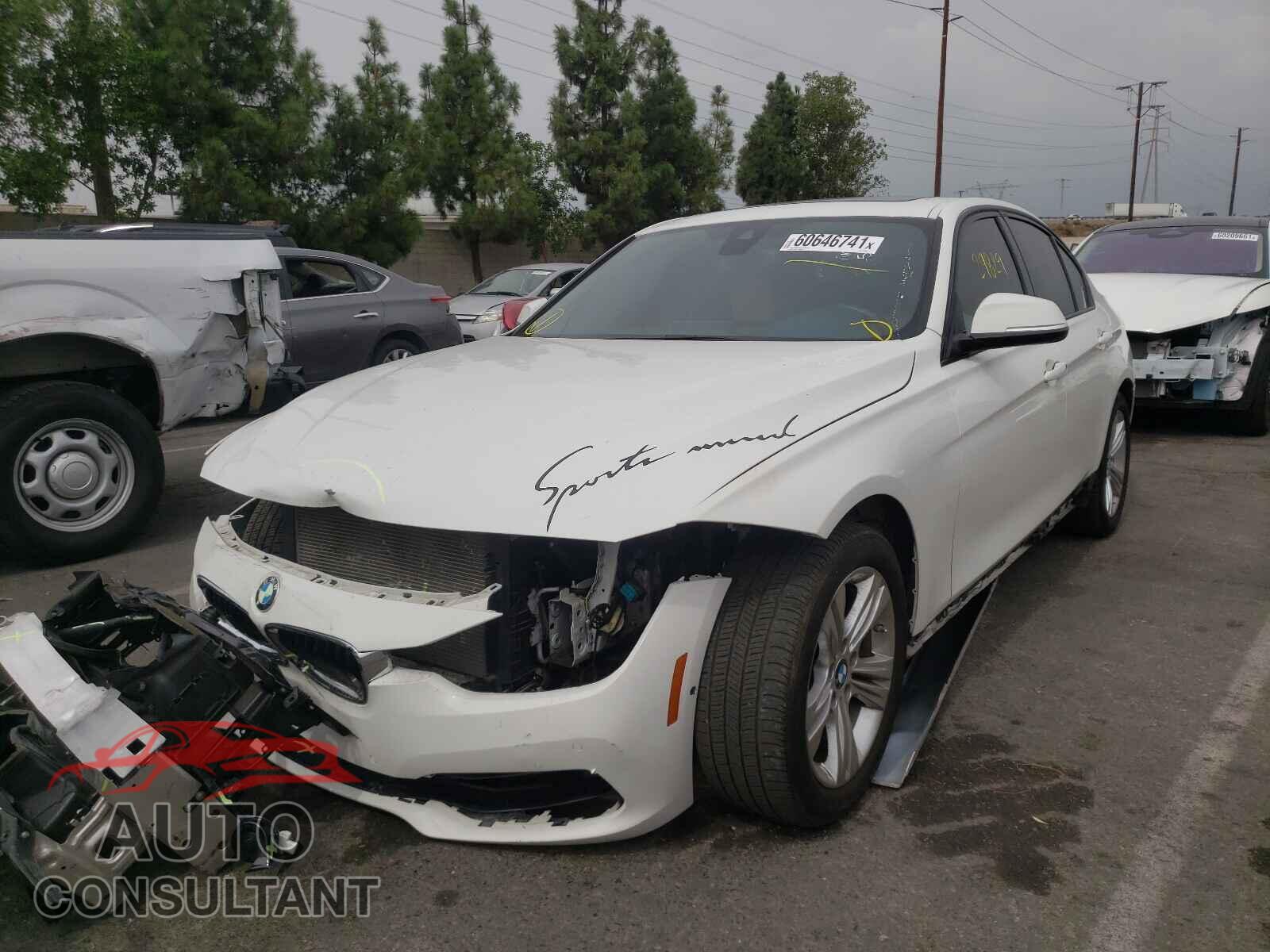 BMW 3 SERIES 2016 - WBA8E9G53GNU29220