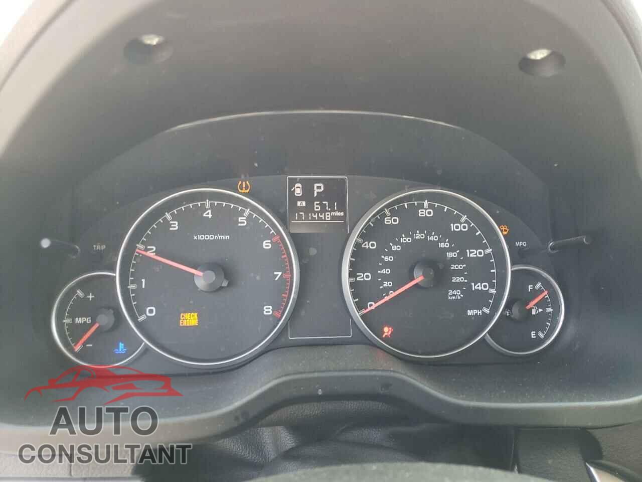 SUBARU OUTBACK 2014 - 4S4BRBCC2E3238675