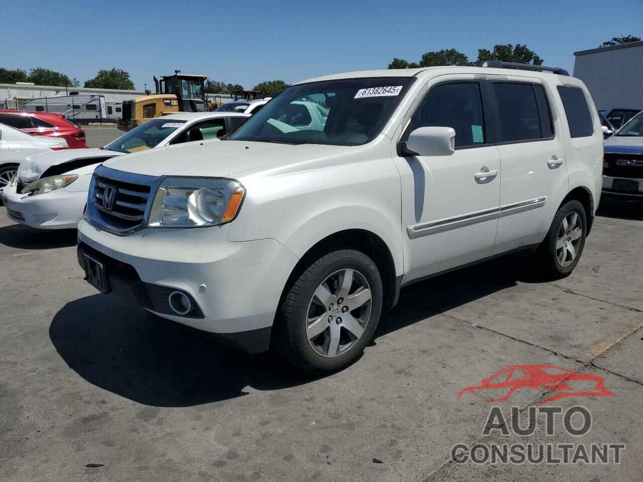 HONDA PILOT 2013 - 5FNYF4H91DB064597