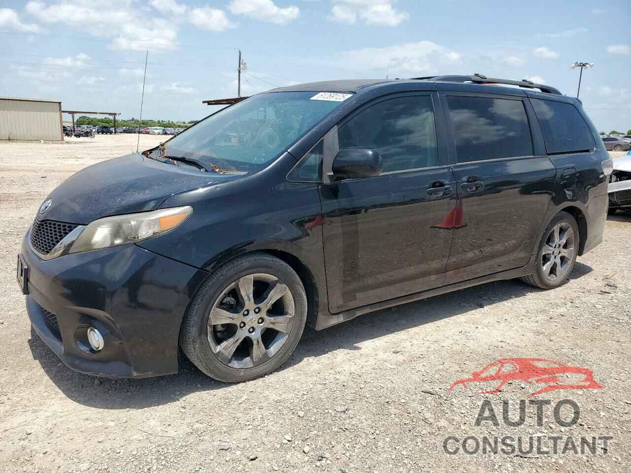 TOYOTA SIENNA 2012 - 5TDXK3DC2CS182235