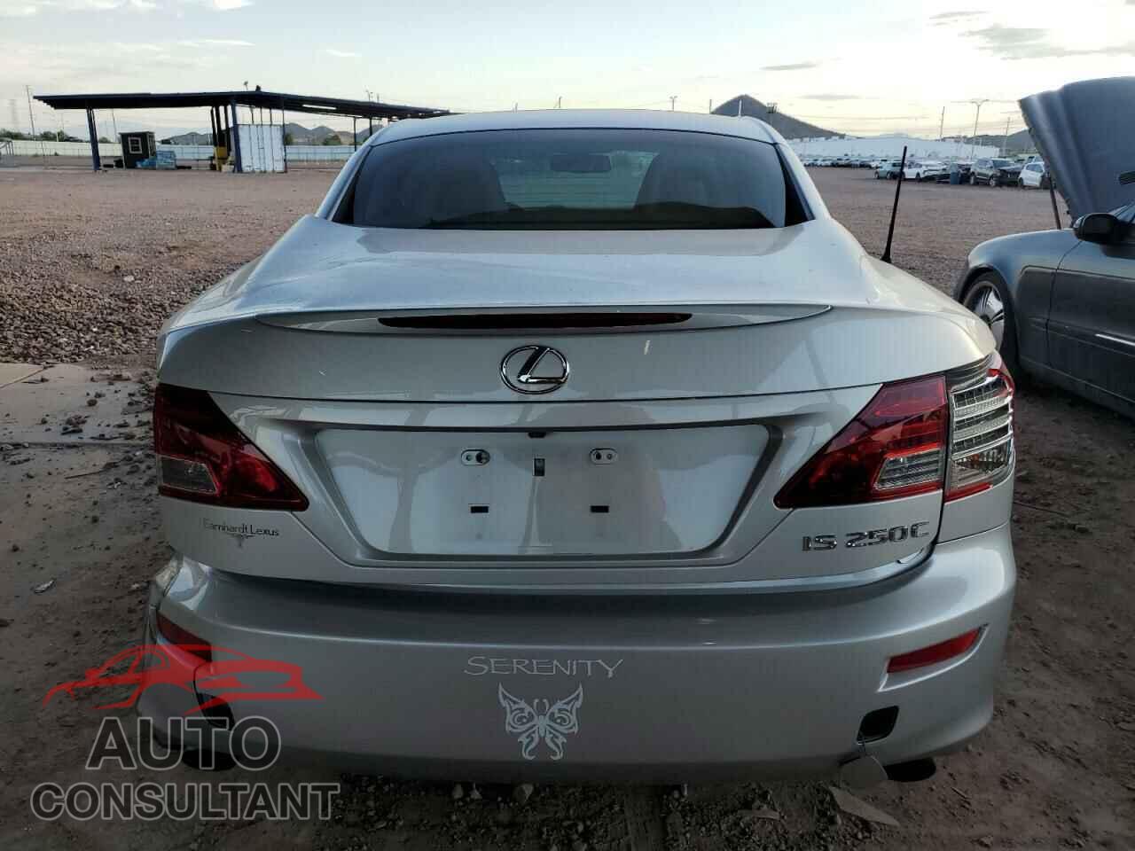 LEXUS IS 2012 - JTHFF2C28C2525767