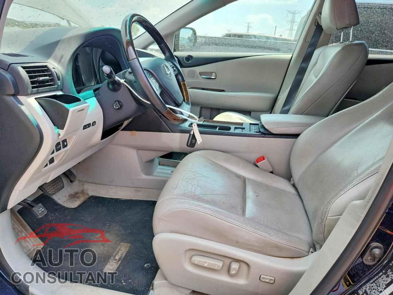 LEXUS RX350 2010 - 2T2BK1BAXAC070168