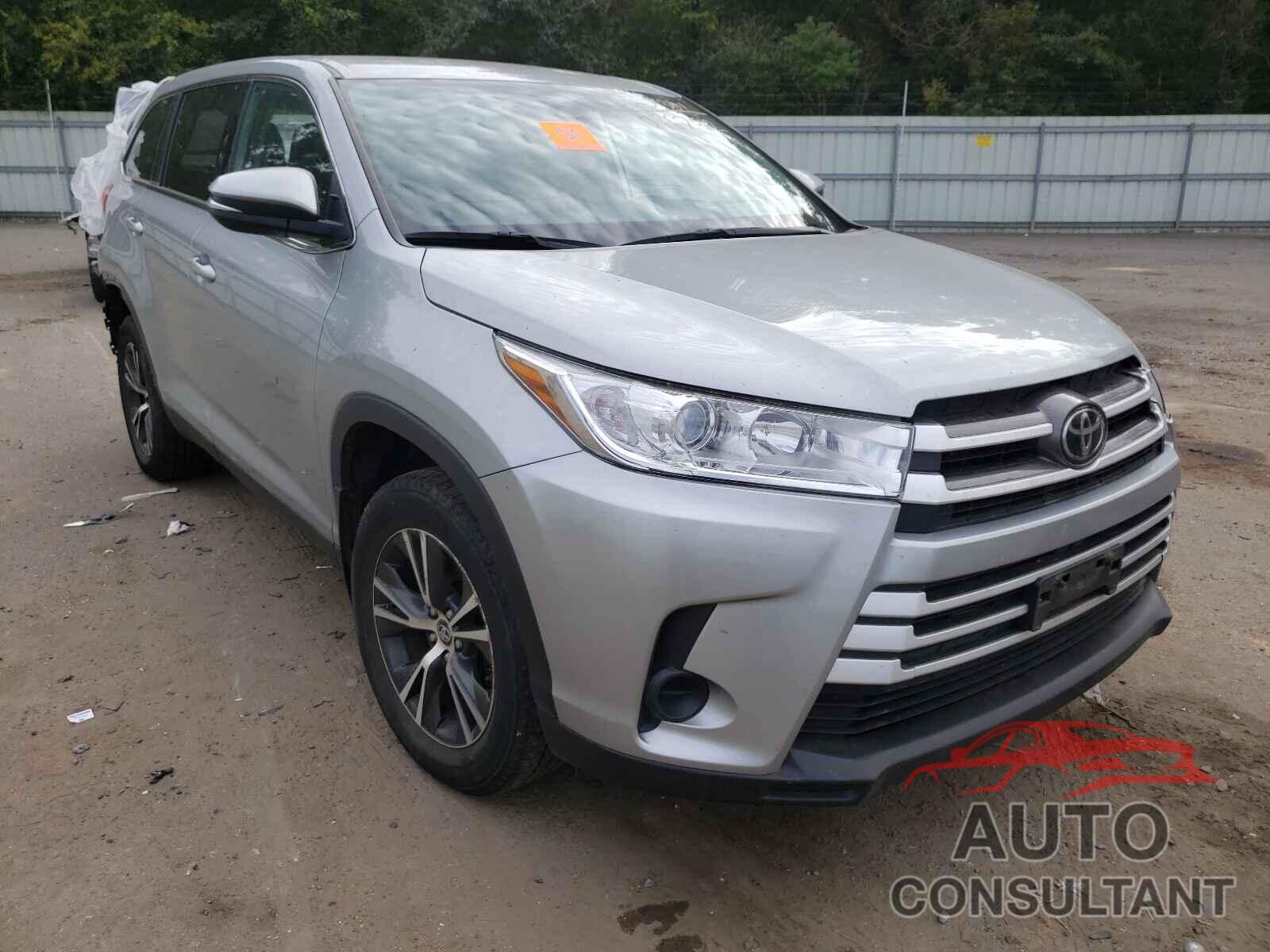 TOYOTA HIGHLANDER 2019 - 5TDZARFH4KS046792