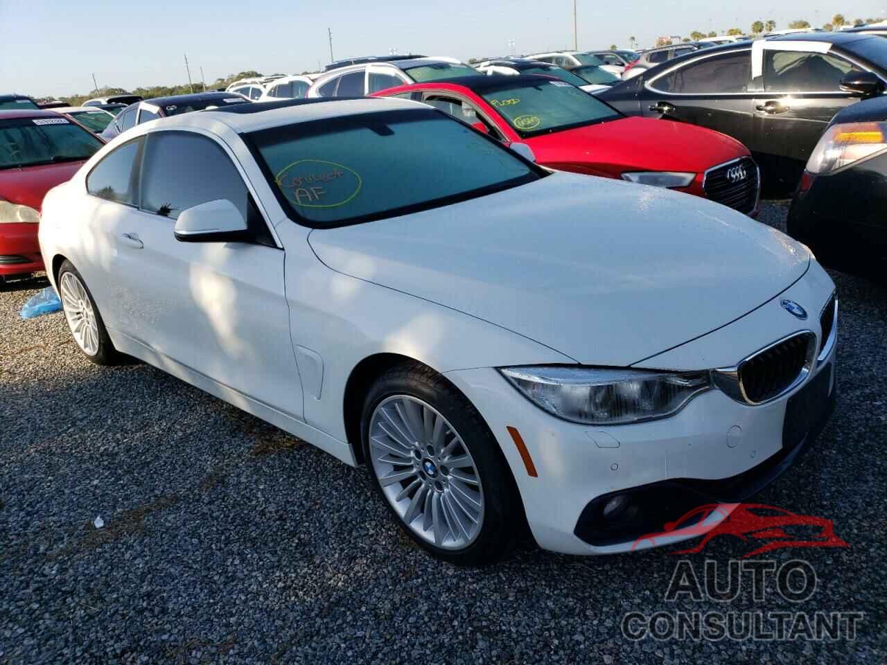 BMW 4 SERIES 2016 - WBA3N9C51GK249381