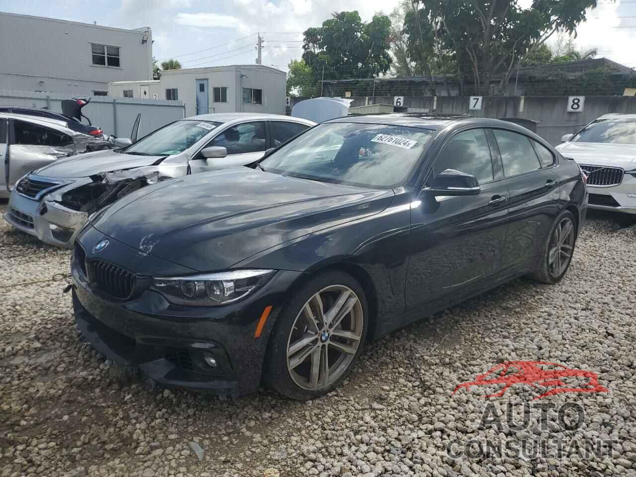 BMW 4 SERIES 2019 - WBA4J1C50KBM15738