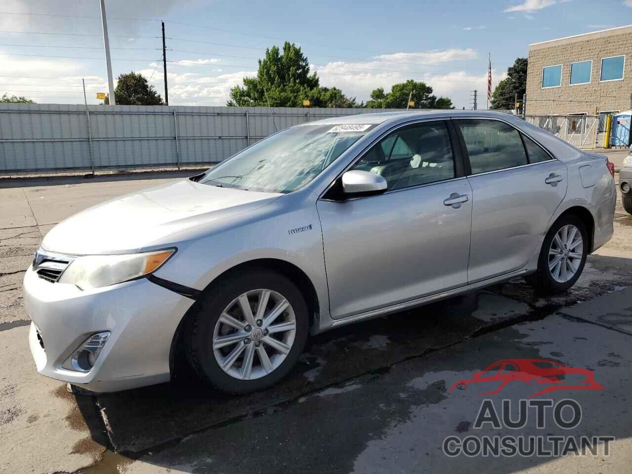 TOYOTA CAMRY 2012 - 4T1BD1FK6CU044931