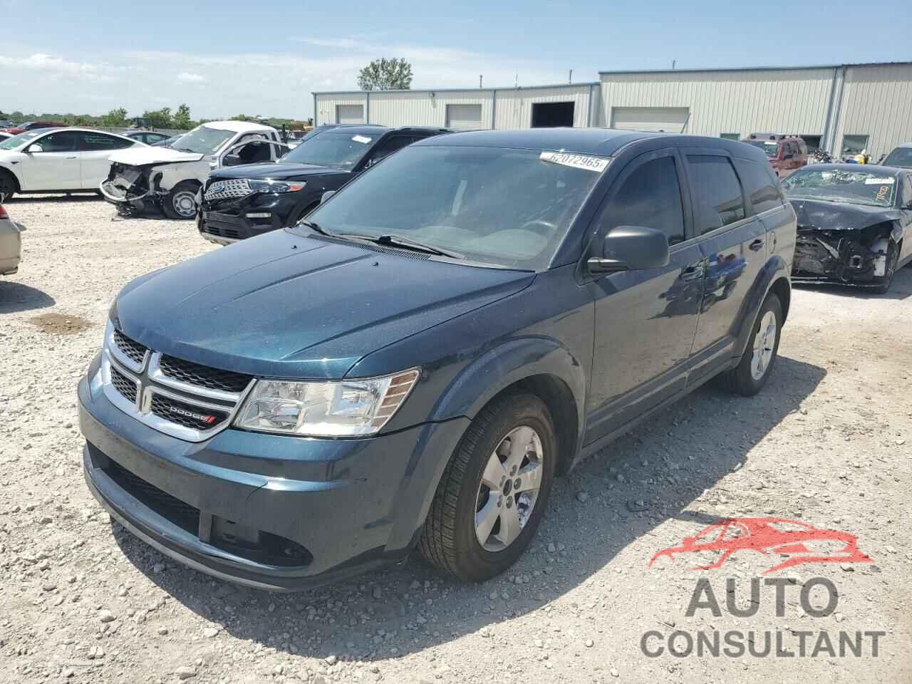DODGE JOURNEY 2013 - 3C4PDCAB1DT650629