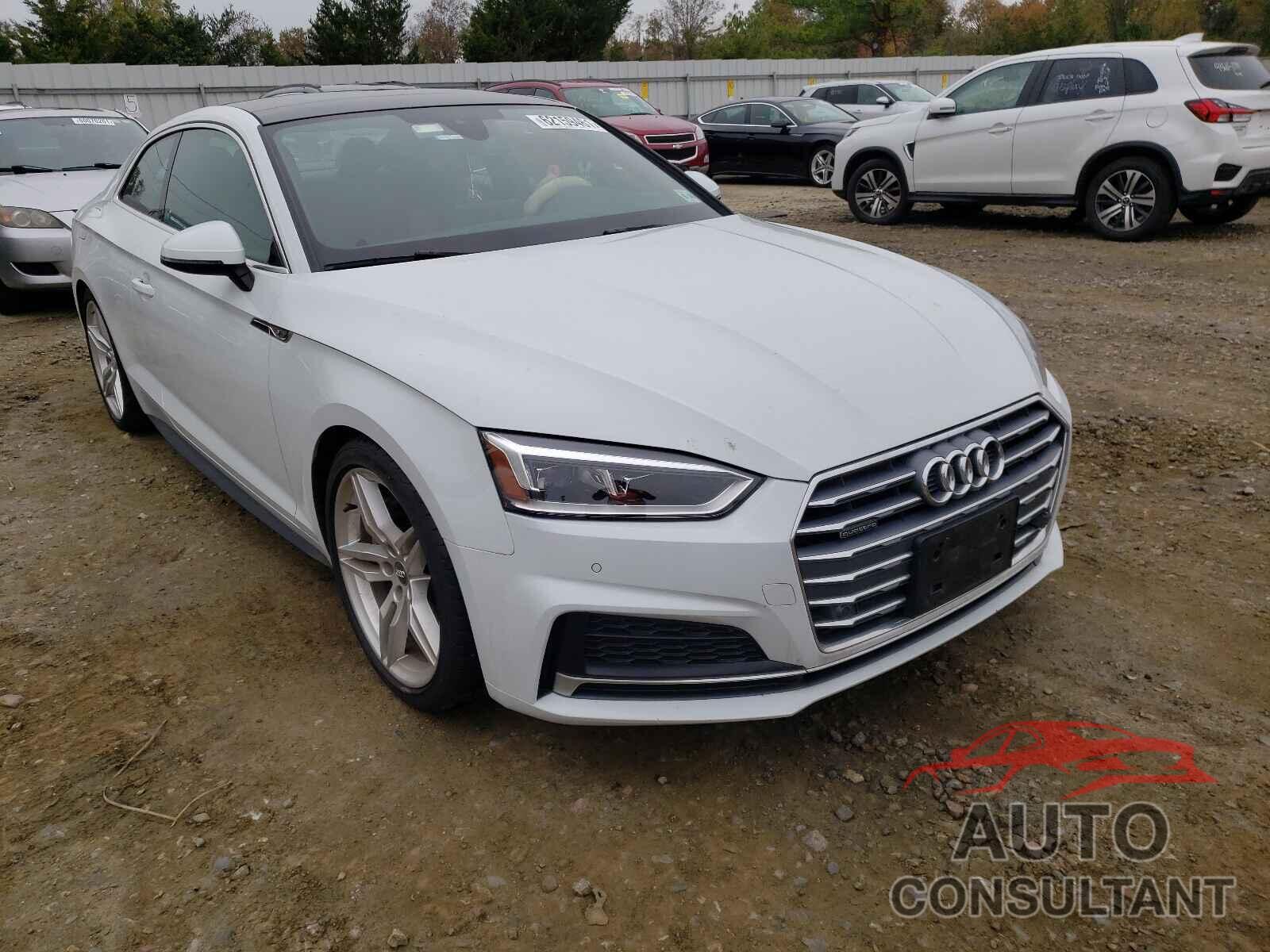 AUDI A5 2019 - WAUTNAF51KA046325