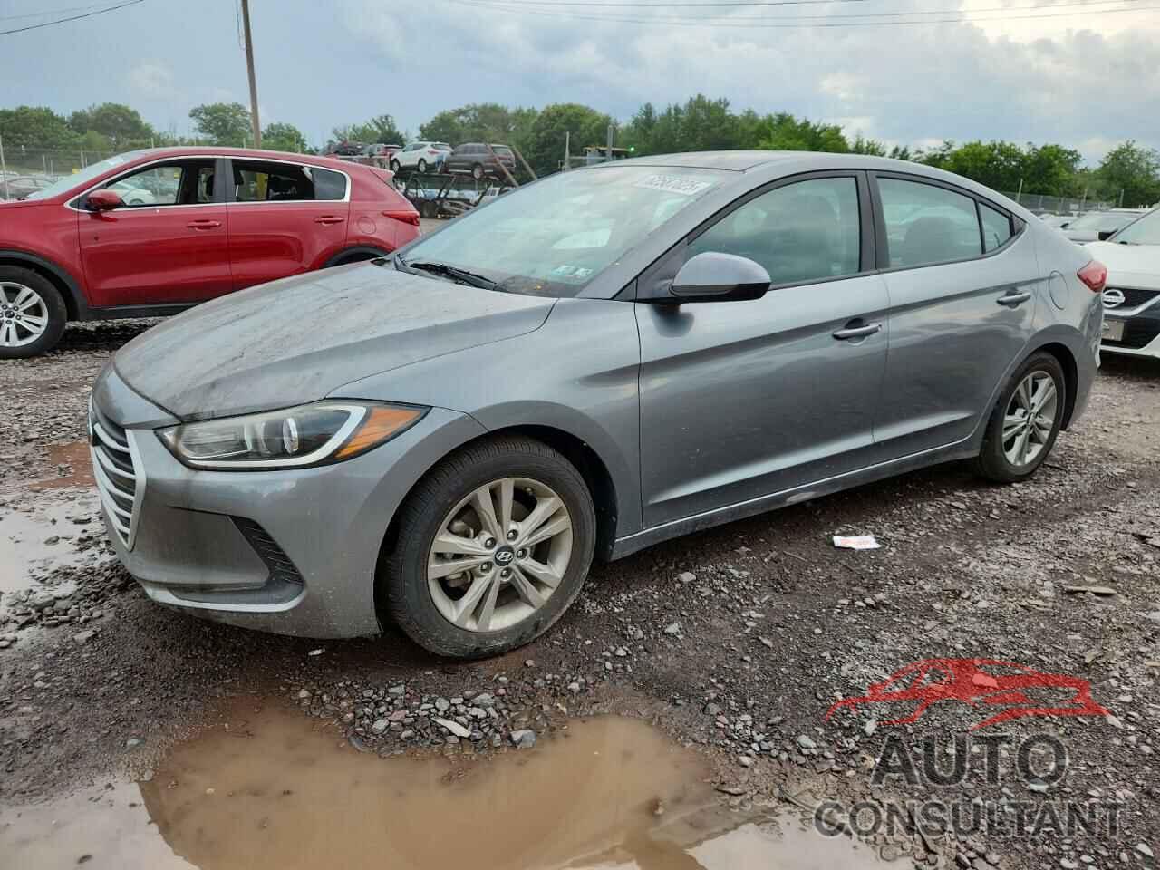 HYUNDAI ELANTRA 2017 - KMHD84LF3HU189793