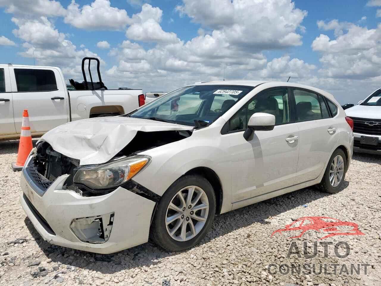 SUBARU IMPREZA 2012 - JF1GPAC68CG231570
