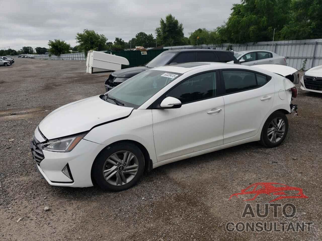 HYUNDAI ELANTRA 2020 - KMHD84LF9LU938475