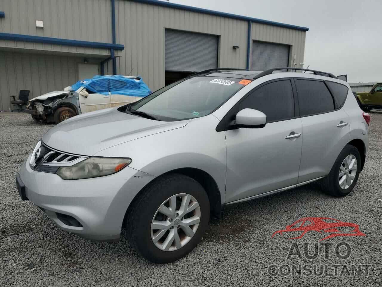 NISSAN MURANO 2012 - JN8AZ1MW3CW210967