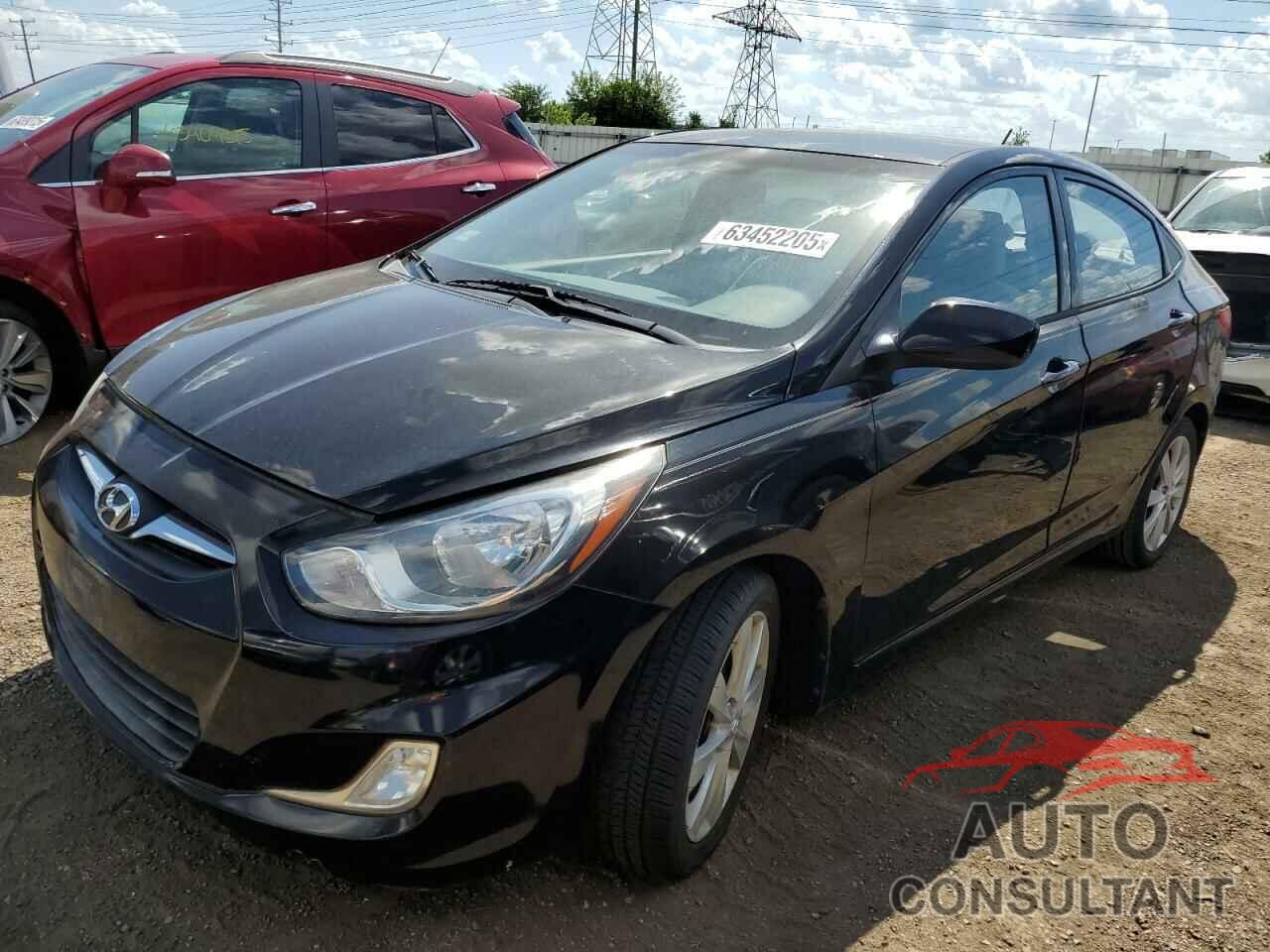 HYUNDAI ACCENT 2012 - KMHCU4AE0CU077821