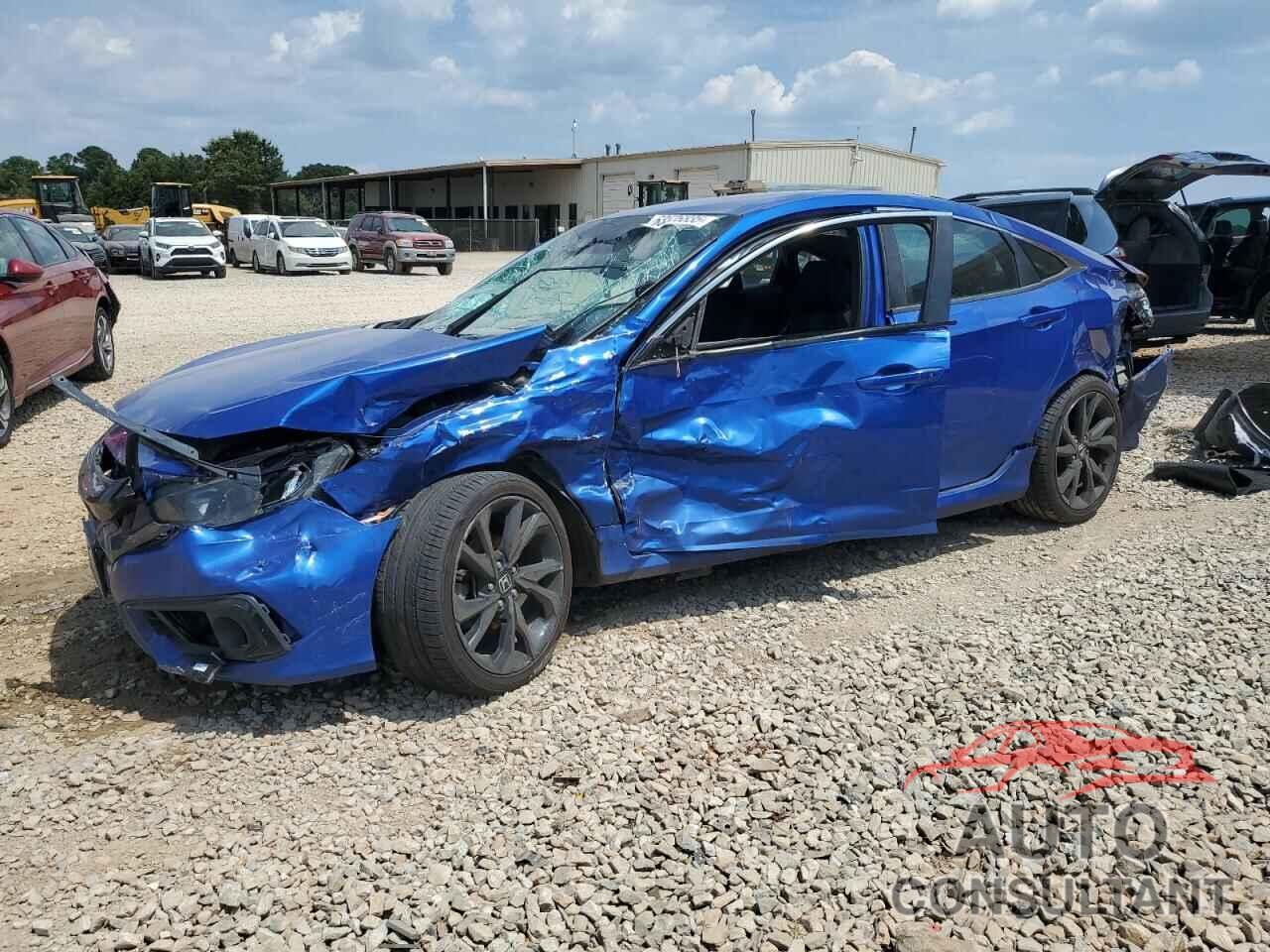 HONDA CIVIC 2019 - 19XFC2F81KE008595