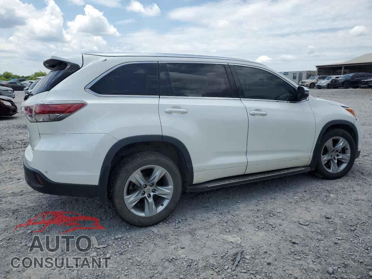 TOYOTA HIGHLANDER 2014 - 5TDYKRFH4ES026443