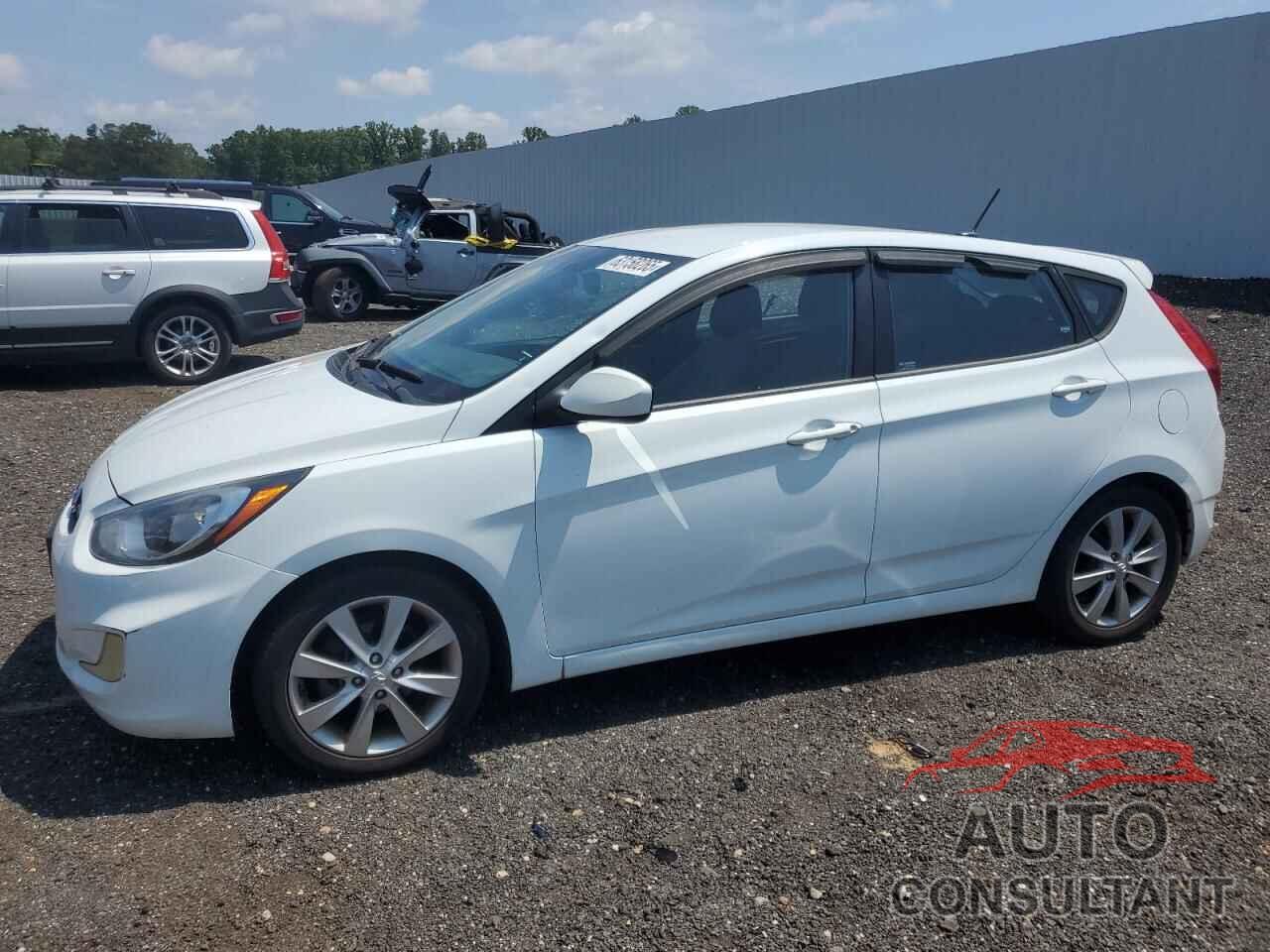 HYUNDAI ACCENT 2012 - KMHCU5AEXCU023707