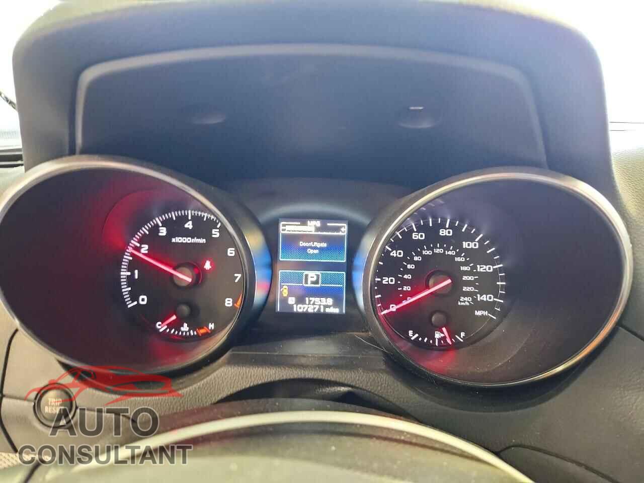 SUBARU OUTBACK 2017 - 4S4BSAAC2H3289499