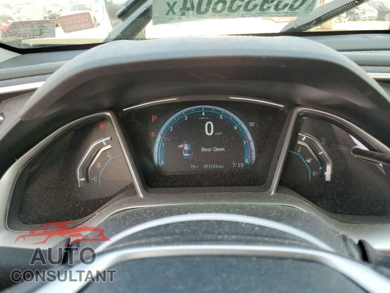 HONDA CIVIC 2017 - 19XFC2F75HE018482