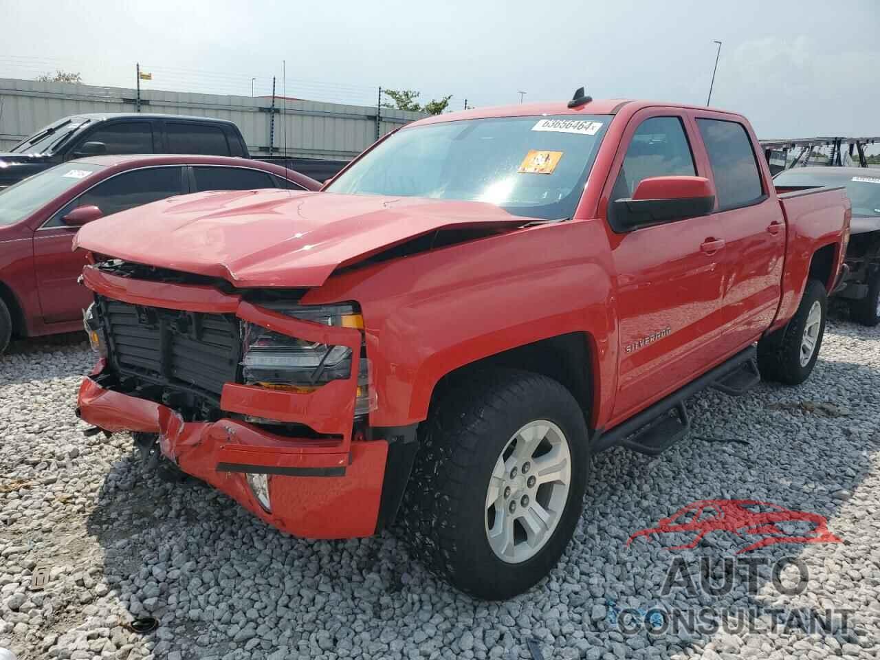 CHEVROLET SILVERADO 2018 - 3GCUKREC3JG542287