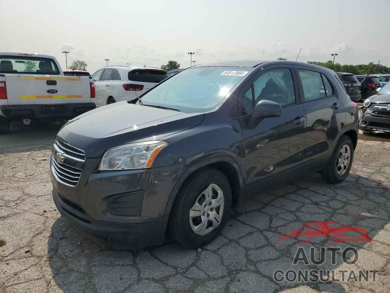 CHEVROLET TRAX 2016 - 3GNCJKSB4GL275606