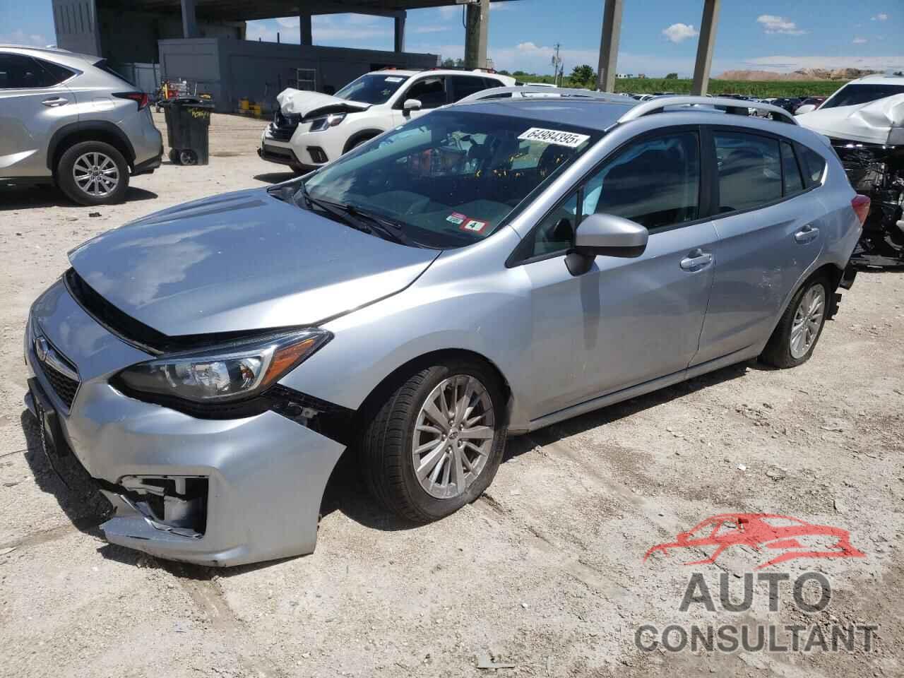 SUBARU IMPREZA 2018 - 4S3GTAD66J3715732