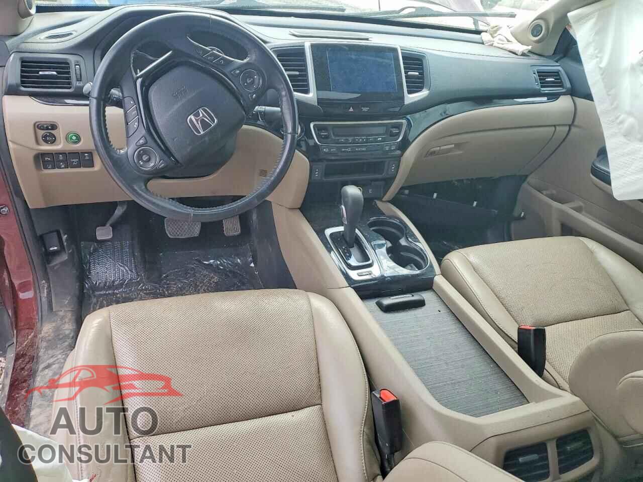 HONDA RIDGELINE 2017 - 5FPYK3F76HB036430