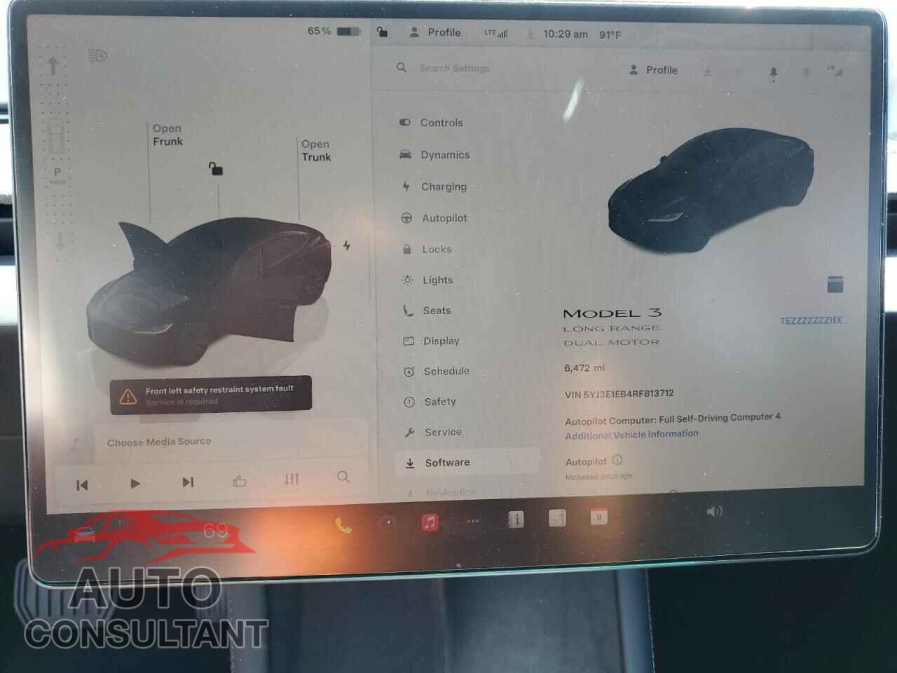 TESLA MODEL 3 2024 - 5YJ3E1EB4RF813712