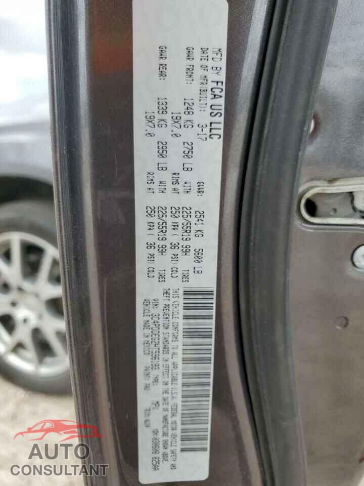 DODGE JOURNEY 2017 - 3C4PDDEG2HT596193