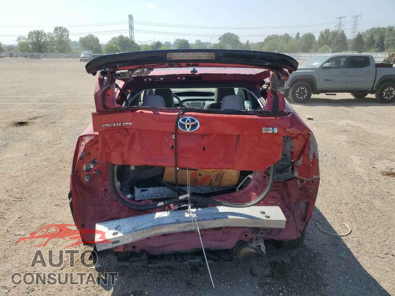TOYOTA PRIUS 2012 - JTDKN3DU5C1589702