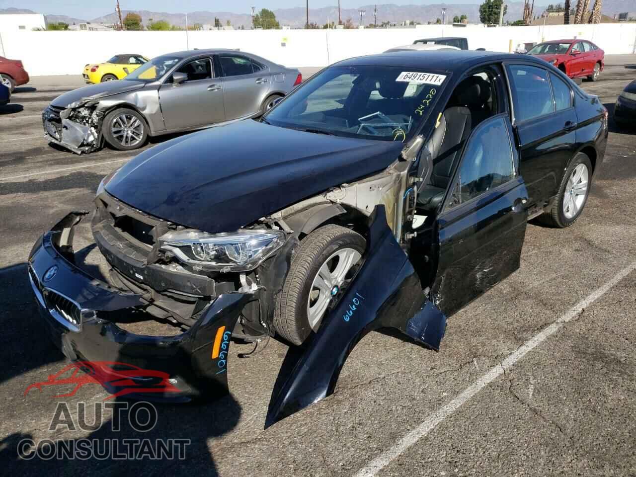 BMW 3 SERIES 2016 - WBA8E9G5XGNU28694