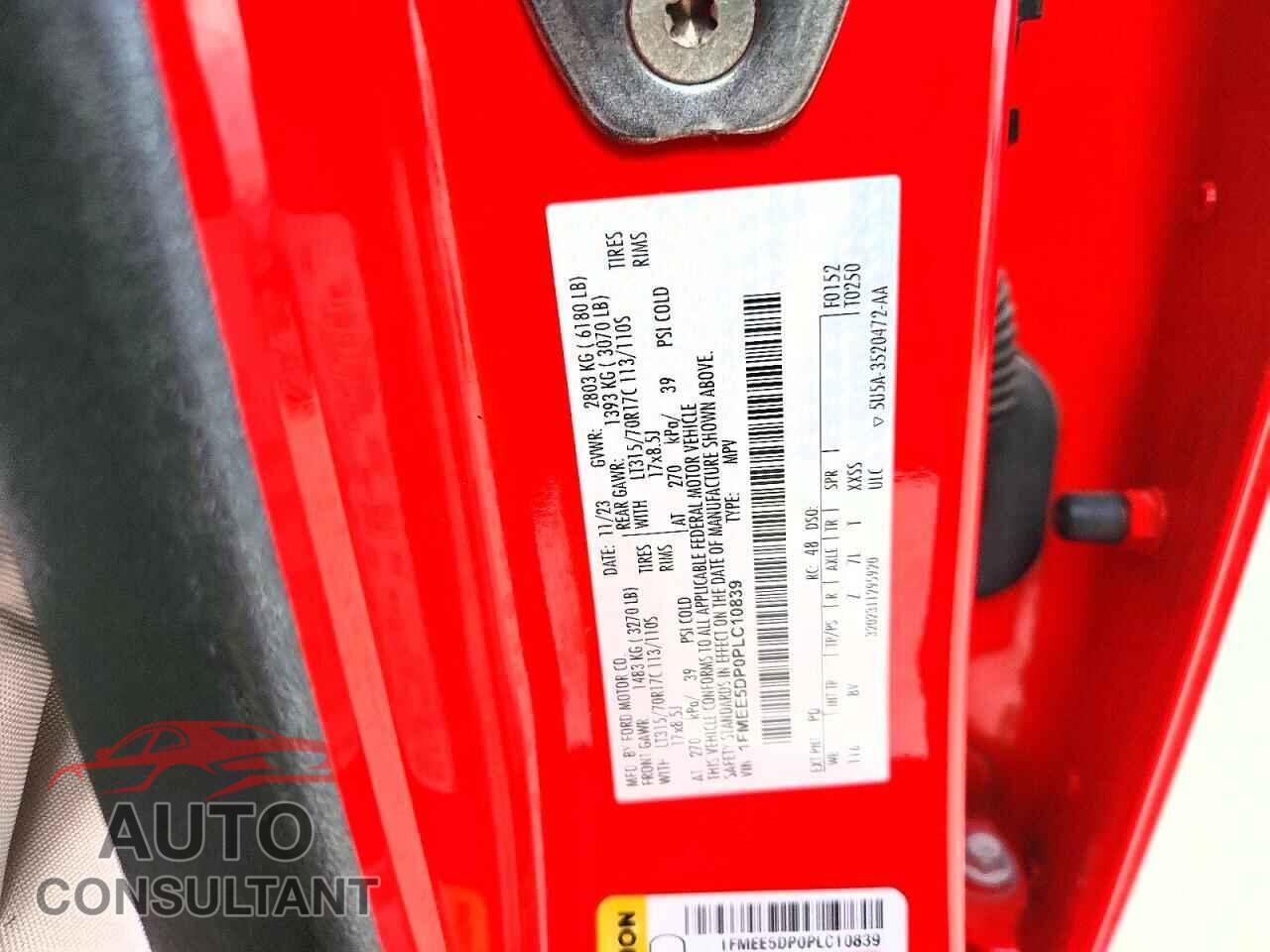 FORD BRONCO 2023 - 1FMEE5DP0PLC10839