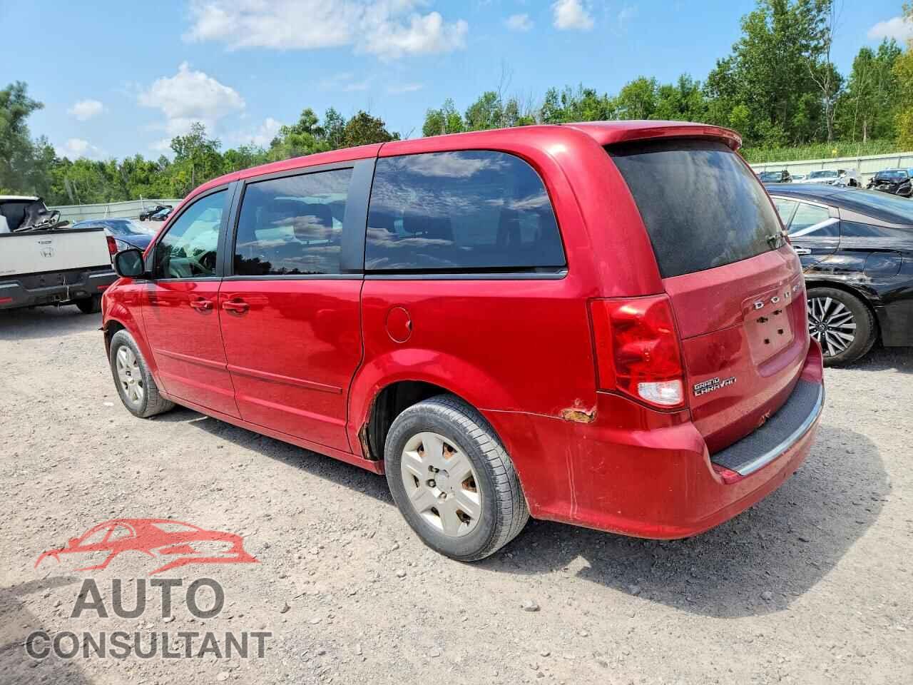 DODGE CARAVAN 2012 - 2C4RDGBG4CR407960