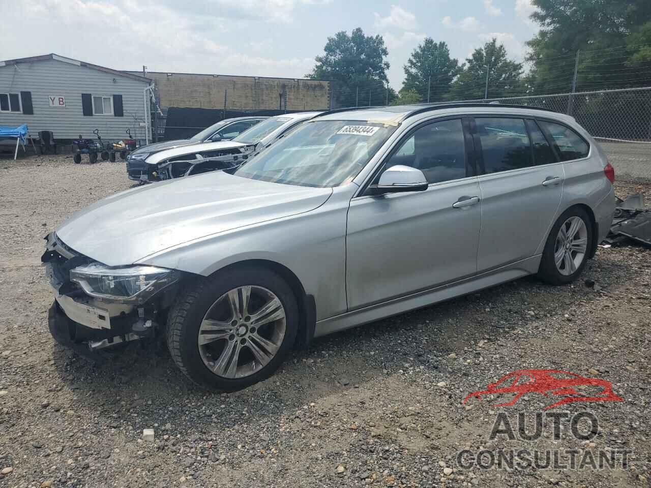 BMW 3 SERIES 2017 - WBA8K3C57HK678988