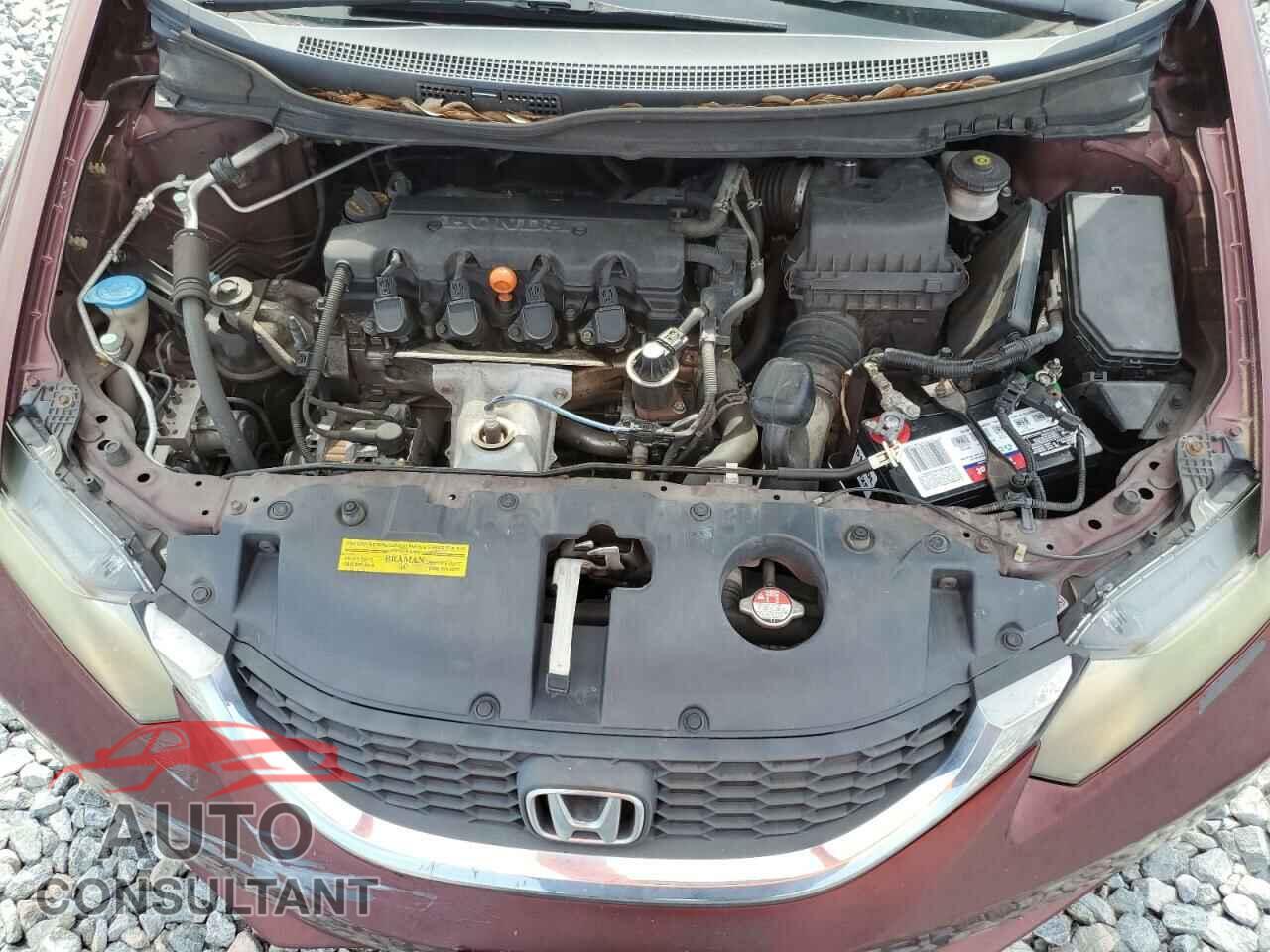 HONDA CIVIC 2013 - 19XFB2F54DE050089