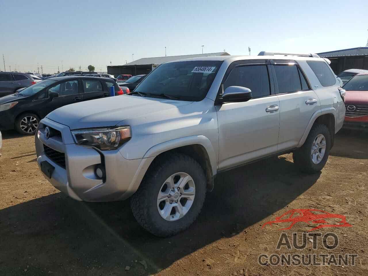 TOYOTA 4RUNNER 2016 - JTEBU5JR8G5322109