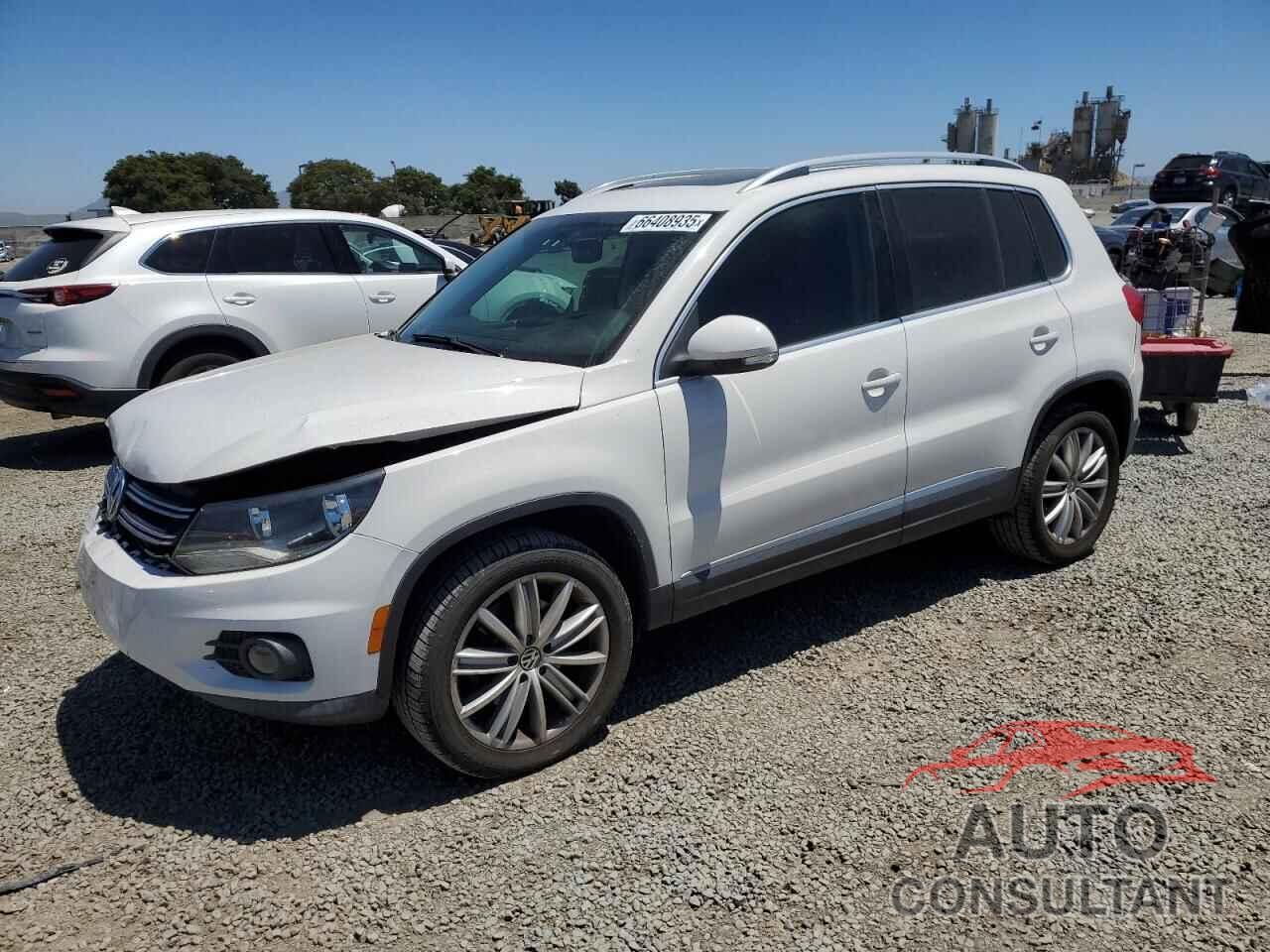 VOLKSWAGEN TIGUAN 2012 - WVGBV7AX2CW578810