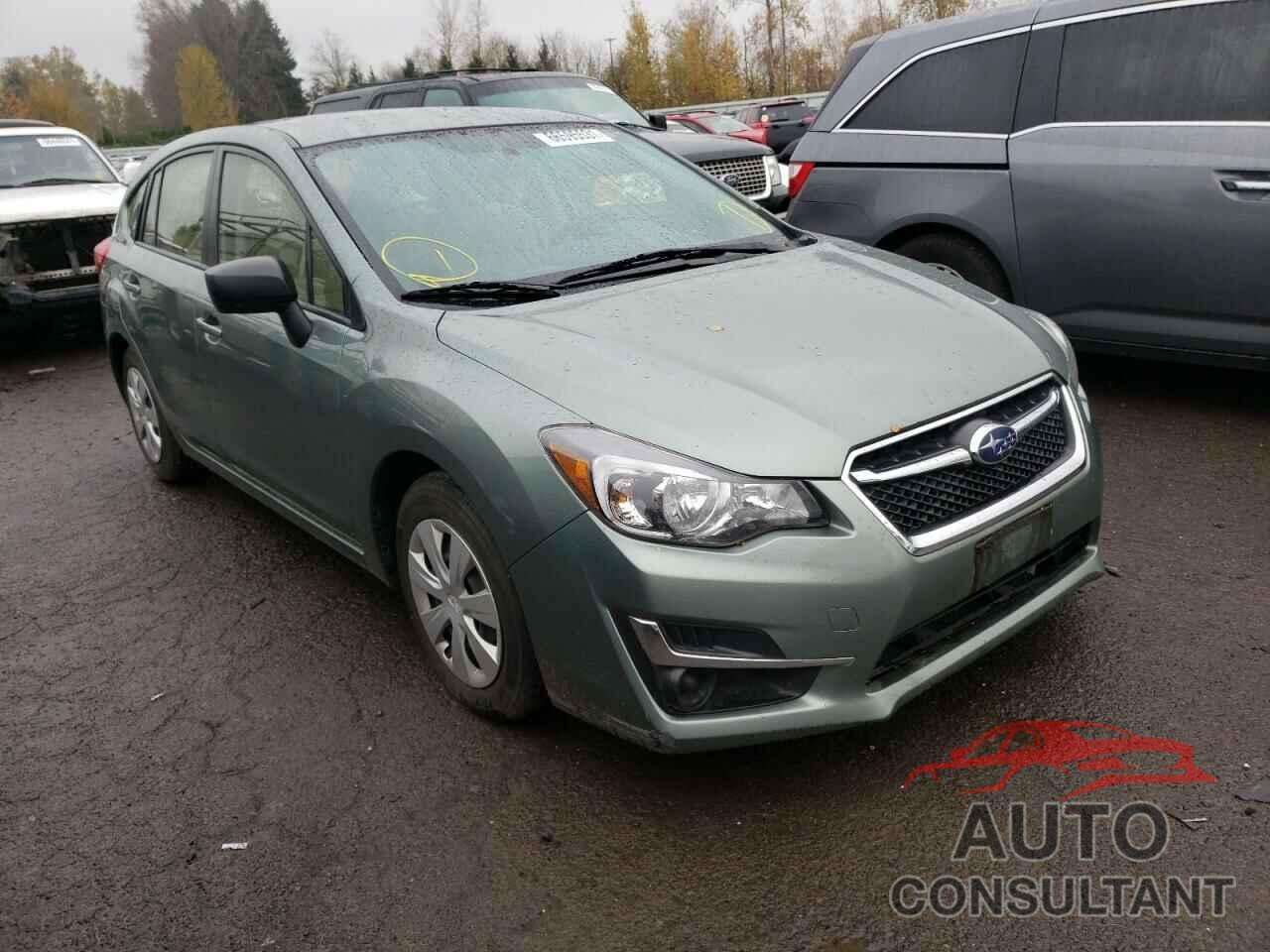 SUBARU IMPREZA 2016 - JF1GPAA65GH242884