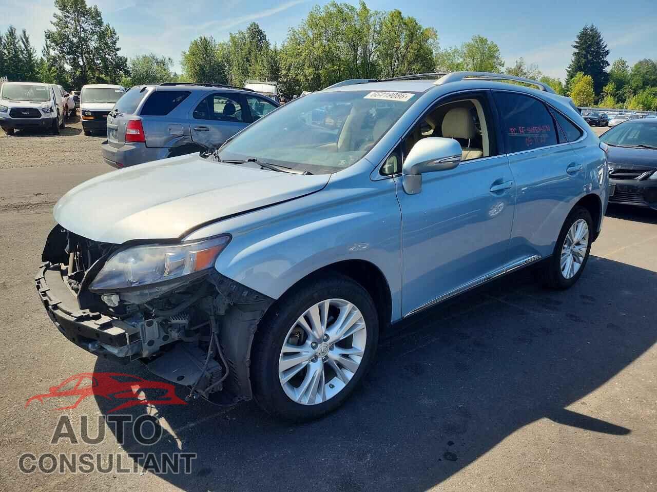 LEXUS RX450 2010 - JTJBC1BA8A2409331