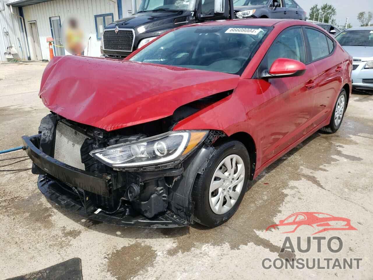 HYUNDAI ELANTRA 2017 - KMHD74LF2HU060074