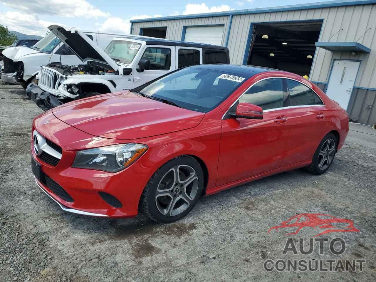 MERCEDES-BENZ CLA-CLASS 2018 - WDDSJ4GB7JN540444